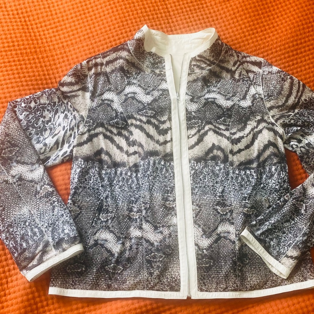 Reversible Leather Jacket